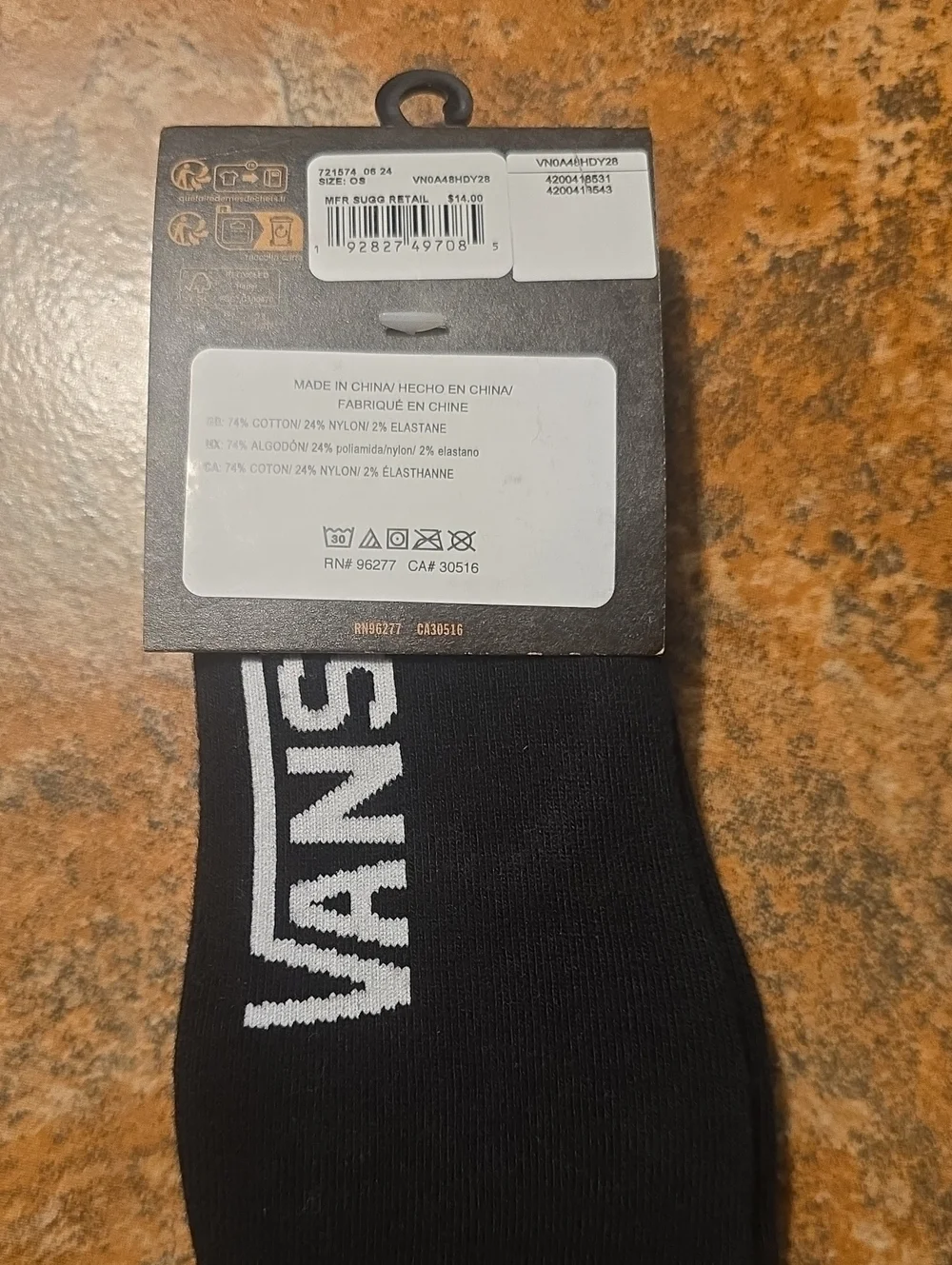 Womens Vans No Show Socks